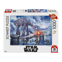 Puzzle Star Wars The Battle of Hoth mit 1000 Teilen und...