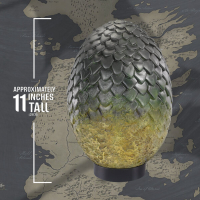 Game of Thrones Rhaegal Drachenei Replik