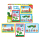 Puzzle Raupe Nimmersatt mit 3x48 Teilen und buntem Motiv.