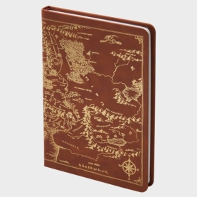 Der Herr der Ringe Mittelerde-Karte Journal
