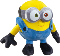 Gelber Plüsch-Minion Bob (24 cm) mit blauer Hose und...
