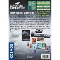 Kosmos Grand Hotel Abaddon - Adventure Games - spannendes Brettspiel mit Mystery-Abenteuer im Hotelsetting.