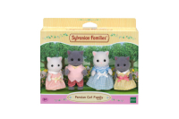 Sylvanian Families Persian Cat Family 7cm 8cm 4 Stück