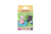 Sylvanian Families Persian Cat Twins 4cm 2 Stück