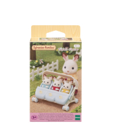 Sylvanian Families Drillings-Kinderwagen mit Sonnenschutz