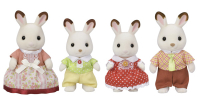 Sylvanian Spielfiguren Schokoladenhasen Familie