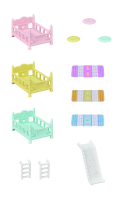 Sylvanian Families Triple Bunk Beds