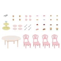 Sylvanian Families Kaffee- und Kuchen-Set mit Zubehör