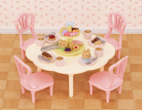 Sylvanian Families Kaffee- und Kuchen-Set mit Zubehör