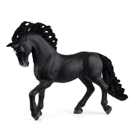 Brauner Schleich Horse Club Andalusier Hengst aus Kunststoff in natürlichen Farben und lebensnahem Design.
