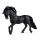 Brauner Schleich Horse Club Andalusier Hengst aus Kunststoff in natürlichen Farben und lebensnahem Design.