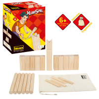 Holzspiel Idena Nordmann mit 21 Teilen aus FSC...