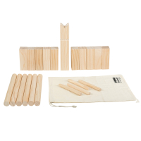 Holzspiel Idena Nordmann mit 21 Teilen aus FSC zertifiziertem Holz für kreativen Spielspaß.