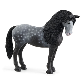 Braune Schleich Horse Club Pura Raza Espanola Stute aus Kunststoff mit detailliertem Design und einer Größe von 10,9cm.