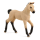 Braunes Schleich Pferde Club Hannoveraner Fohlen aus Kunststoff, 8cm groß.