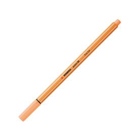 Hellorangener Fineliner Point 88 für präzises Schreiben und Zeichnen.