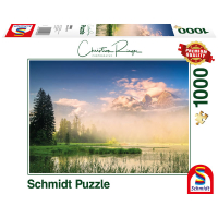 Puzzle mit 1000 Teilen, Motiv des Taubensees, ideal...