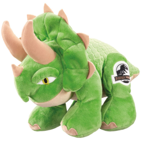 Plüsch Dino Jurassic World Triceratops 25cm in lebensechten Farben und weichem Material.