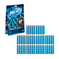 Nerf Elite 2.0: 50er Dart Nachfüllpackung mit bunten...