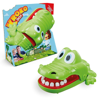 Kinderspiel Kroko Doc von Hasbro mit lustigem Krokodil, Zahnarzt-Thema und spannendem Spielverlauf
