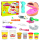 Play-Doh Zahnarzt Dr. Wackelzahn Spielset mit 5 verschiedenen Werkzeugen und 5 Dosen Knete in bunten Farben.
