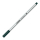 Grauer Filzstift Pen 68 Brush in grüner Erde Farbe mit Pinselspitze.