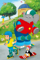 Puzzle mit Motiv von Benjamin Blümchen, bestehend...