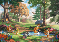 1000-teiliges Puzzle mit Disney Motiv von Winnie the Pooh.