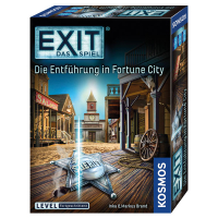 Escape Room-Spiel Entführung in Fortune von Kosmos mit spannenden Rätseln und Abenteuern.