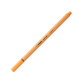 Fineliner Point 88 in Papaya mit feiner Spitze für präzises Schreiben und zeichnen.