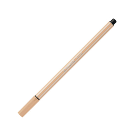 Beiger Filzstift Pen 68 mit robuster Spitze und intensiver Farbabgabe.