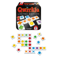 Buntes Legespiel Qwirkle mit einfachen Regeln und...