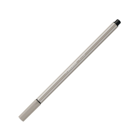 Filzstift Pen 68 in Warmgrau für kreatives Schreiben und Malen.