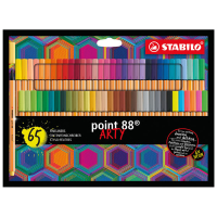 Feines Fineliner-Set Point 88 Arty mit 65 Farben in einem...