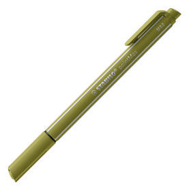 Schlammgrüner Filzschreiber Pointmax mit extrafeiner Spitze und ergonomischem Design.