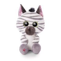 Plüschiges Zebra-Stofftier mit großen...