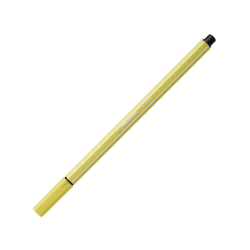 Gelber Filzstift Pen 68 in Senf-Farbe, ideal für kreative Projekte und zum Schreiben.