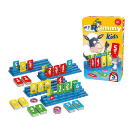 Buntes Legespiel MyRummy Kids mit verschiedenen Formen und Farben für Kinder.