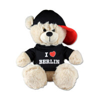 Plüschbär I Love Berlin mit T-Shirt, 20 cm...