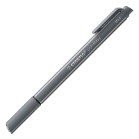 Dunkelgrauer Filzschreiber Pointmax mit hochwertiger Spitze.