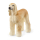 Brauner Windhund aus der Schleich Farm World Kollektion, detailgetreu gestaltet, 5,5 cm groß.