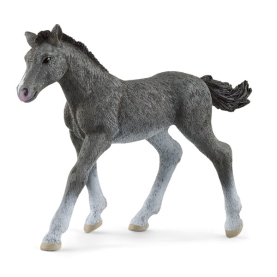 Braunes Schleich Pferd aus der Horse Club Kollektion mit detailreicher Mähne und Schweif, 7,6cm groß.