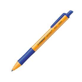 Blaue Kugelschreiber mit edlem Design und angenehmem Schreibgefühl.