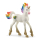 Regenbogeneinhorn Fohlen aus der Schleich Bayala Serie, 9,4 cm groß.