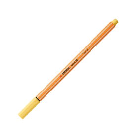 Gelber Fineliner Point 88 mit feiner Spitze für präzises Schreiben und Zeichnen.