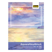 A4 Aquarellmalblock mit 30 Blatt, 300g,...