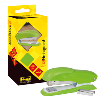Grüner Heftgerät von Idena, 13cm, für bis...