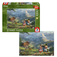 1000-teiliges Puzzle von Schmidt mit Motiv von Mickey und...