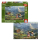1000-teiliges Puzzle von Schmidt mit Motiv von Mickey und Minnie in den Alpen.