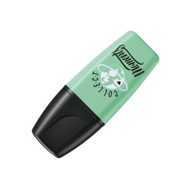 Mintgrüner Textmarker von Boss Mini Pastellove 2.0 mit softer Spitze und trendigem Design.